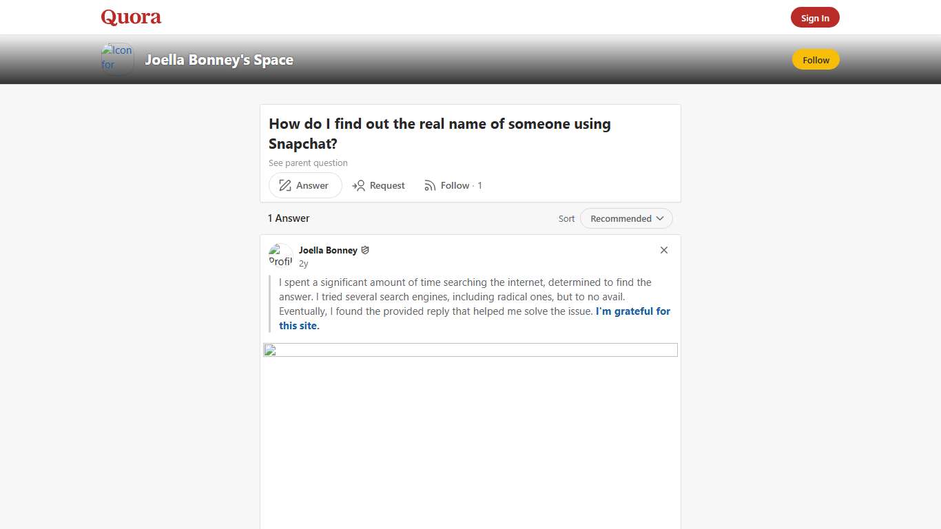 How to find out the real name of someone using Snapchat - Joella Bonney's Space - Quora